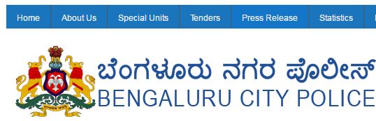 Bengaluru Police Website